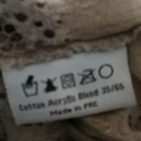 Mad About Style Romantic Bobo ChicTan Lacy Vest - Picture 5 of 5